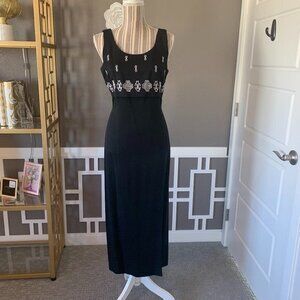 Dj Int'l Black Sleeveless Dress